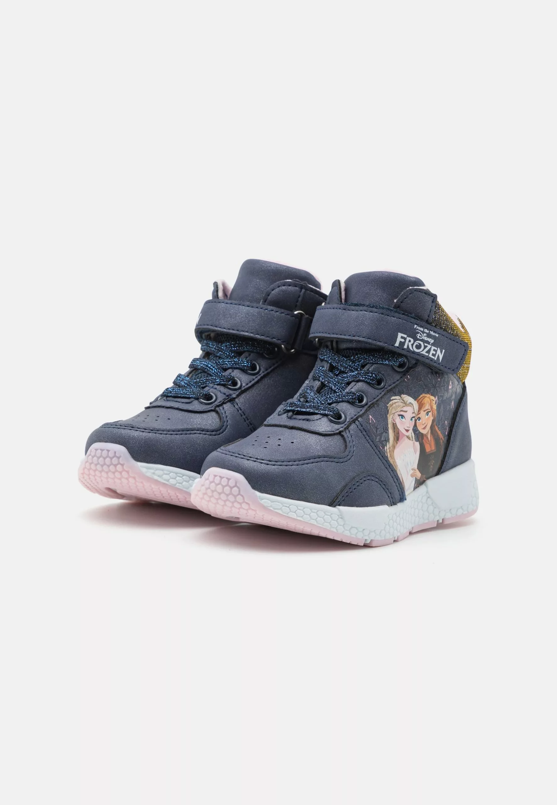 Friboo Sneakers Hoog - Dark Blue 4 Friboo Sneakers Hoog - Dark Blue - Afbeelding 2