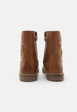 Friboo Leather - Korte Laarzen - Cognac -Friboo Winkel 0350a7a49cfb442caed034bbcbfc132f