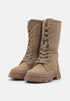 Friboo Leather - Veterlaarzen - Taupe -Friboo Winkel 080689847d5a43ad8233c92652290f13