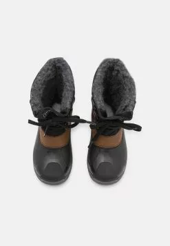 Friboo Snow Boots- Snowboots- Black/Brown -Friboo Winkel 3346a5367a4349bb96f72fe7eda6bad3