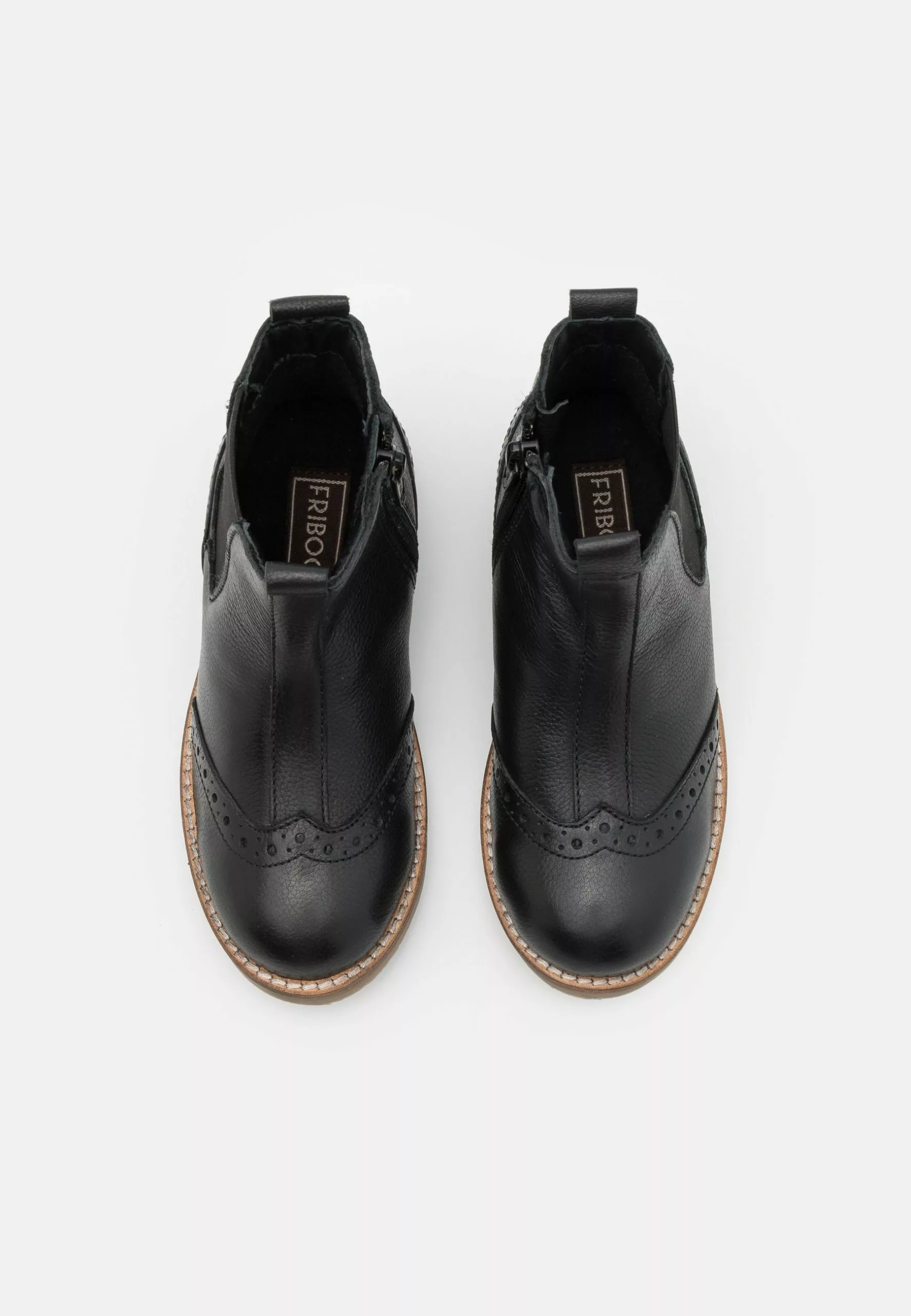 Friboo Leather - Korte Laarzen - Black 6 Friboo Leather - Korte Laarzen - Black - Afbeelding 4