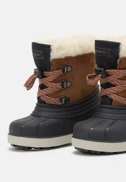 Friboo Leather Unisex - Snowboots- Cognac -Friboo Winkel 5c7b688527b34522900df05f24ab90a4