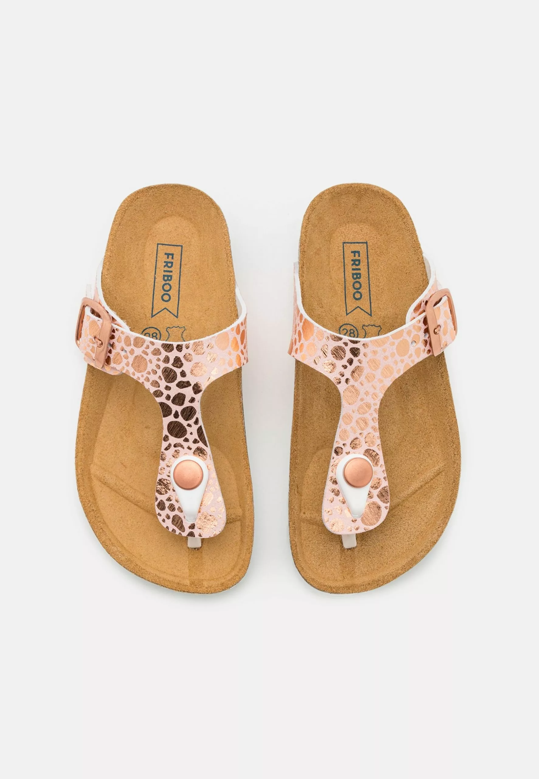 Friboo Teensandalen - Rose Gold-Coloured 6 Friboo Teensandalen - Rose Gold-Coloured - Afbeelding 4