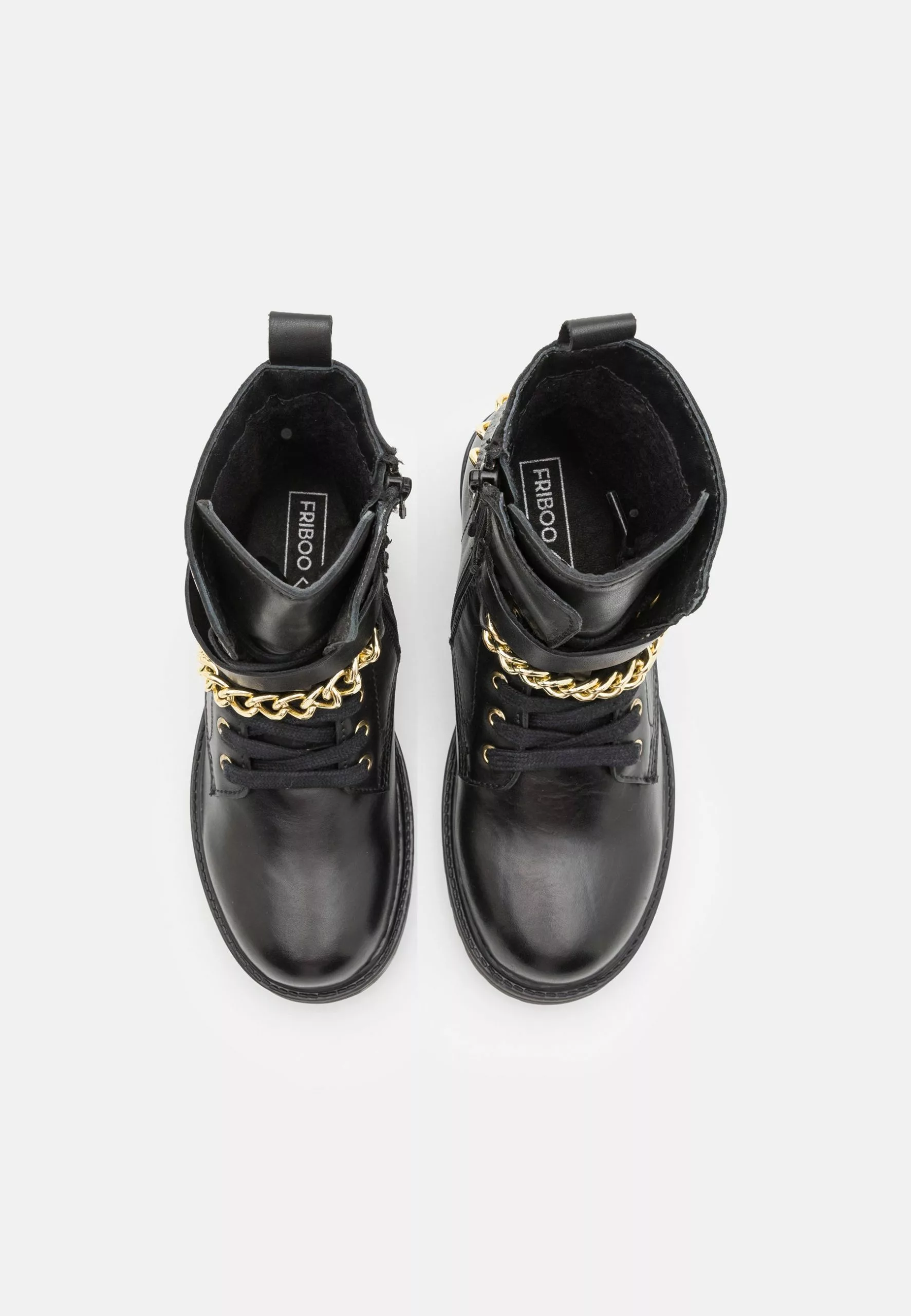 Friboo Leather Booties - Korte Laarzen - Black 6 Friboo Leather Booties - Korte Laarzen - Black - Afbeelding 4