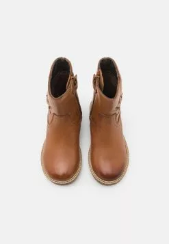 Friboo Leather - Korte Laarzen - Cognac -Friboo Winkel 6a20c1e440ac4891be558980b508c3e3