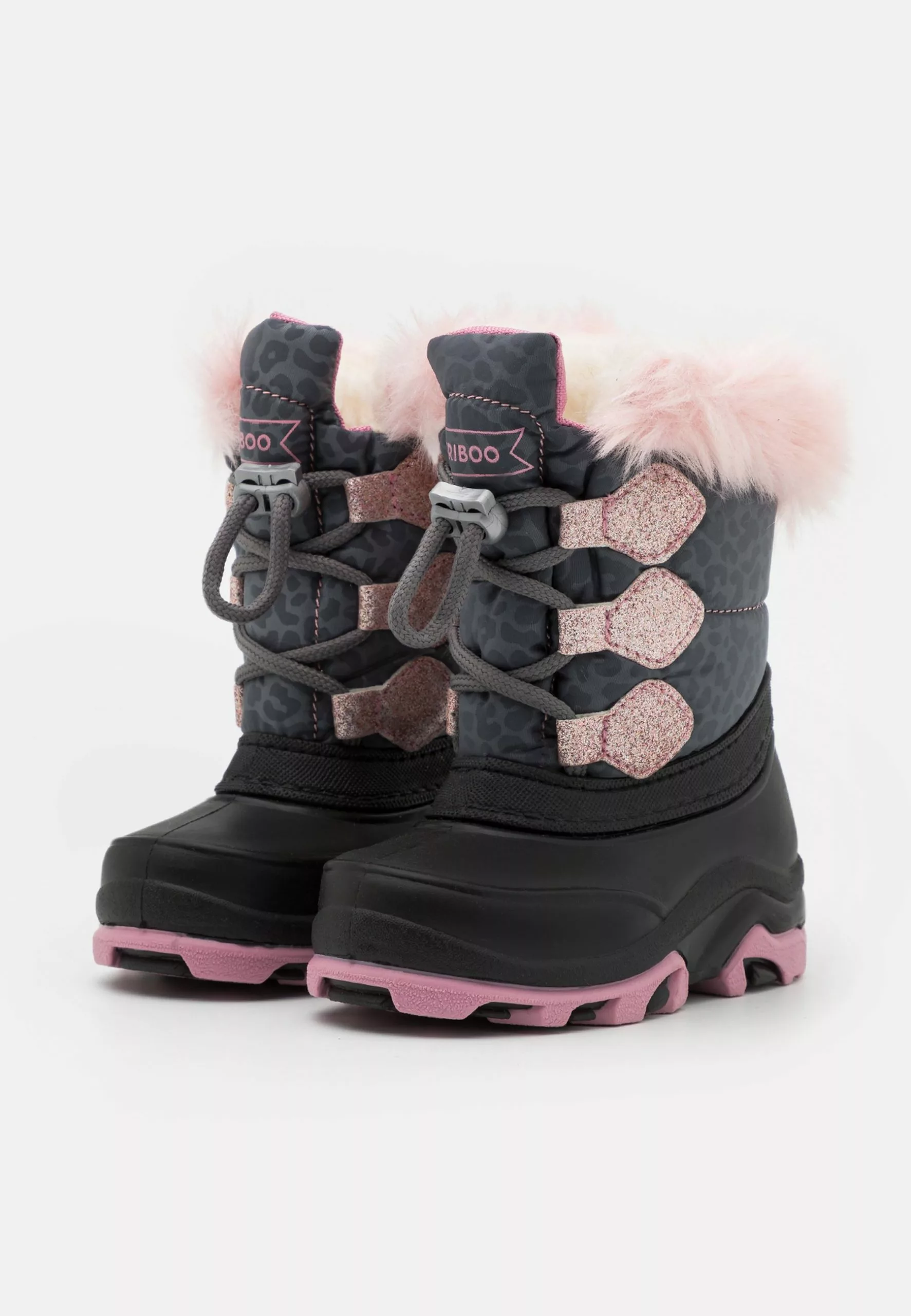 Friboo Snowboots- Dark Grey 4 Friboo Snowboots- Dark Grey - Afbeelding 2