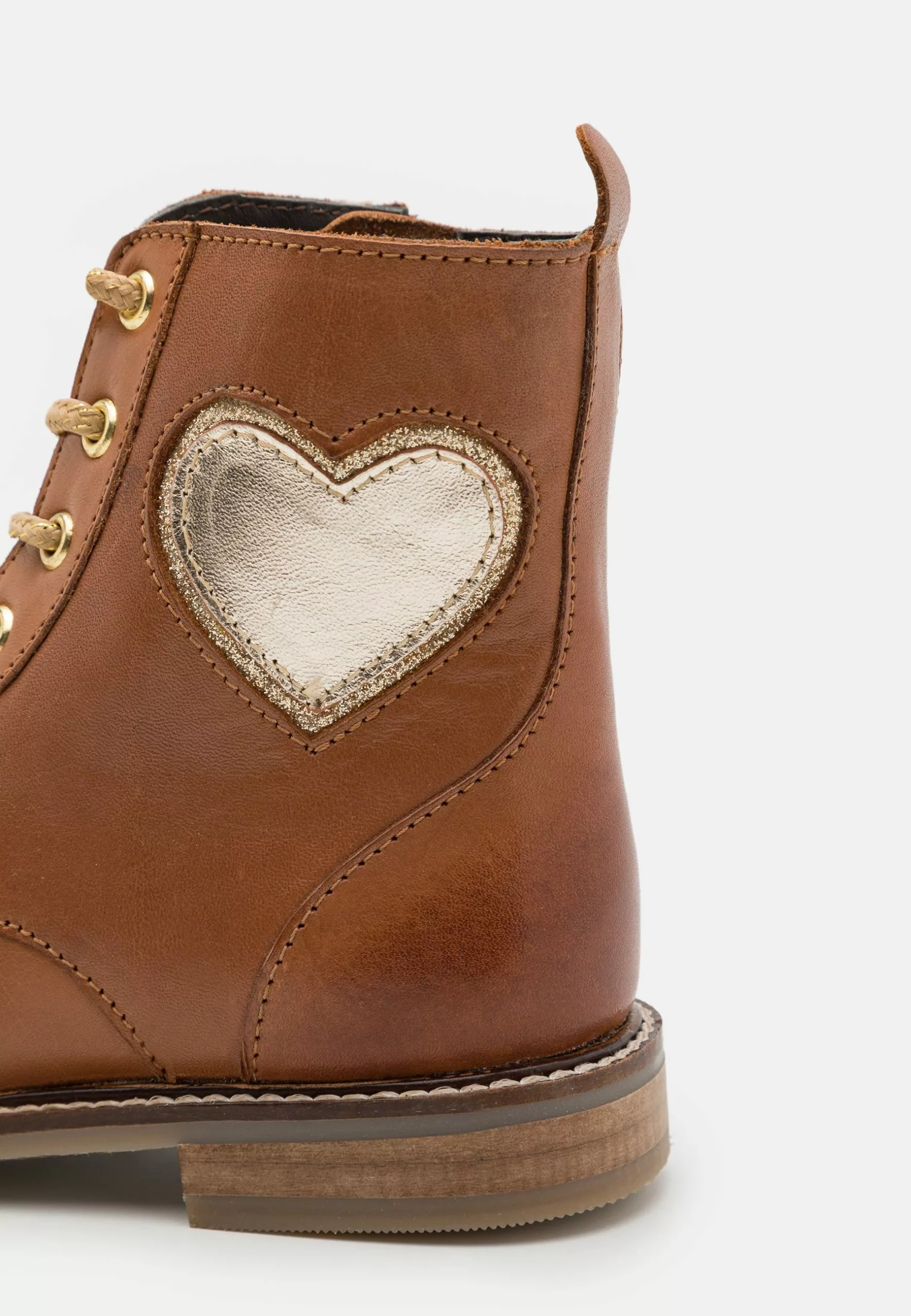 Friboo Leather - Veterboots - Cognac 8 Friboo Leather - Veterboots - Cognac - Afbeelding 6