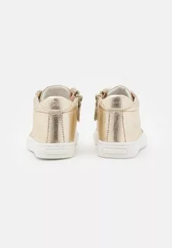 Friboo Leather - Sneakers Hoog - Gold -Friboo Winkel 8a9787267c464c4b84c23142c554c144