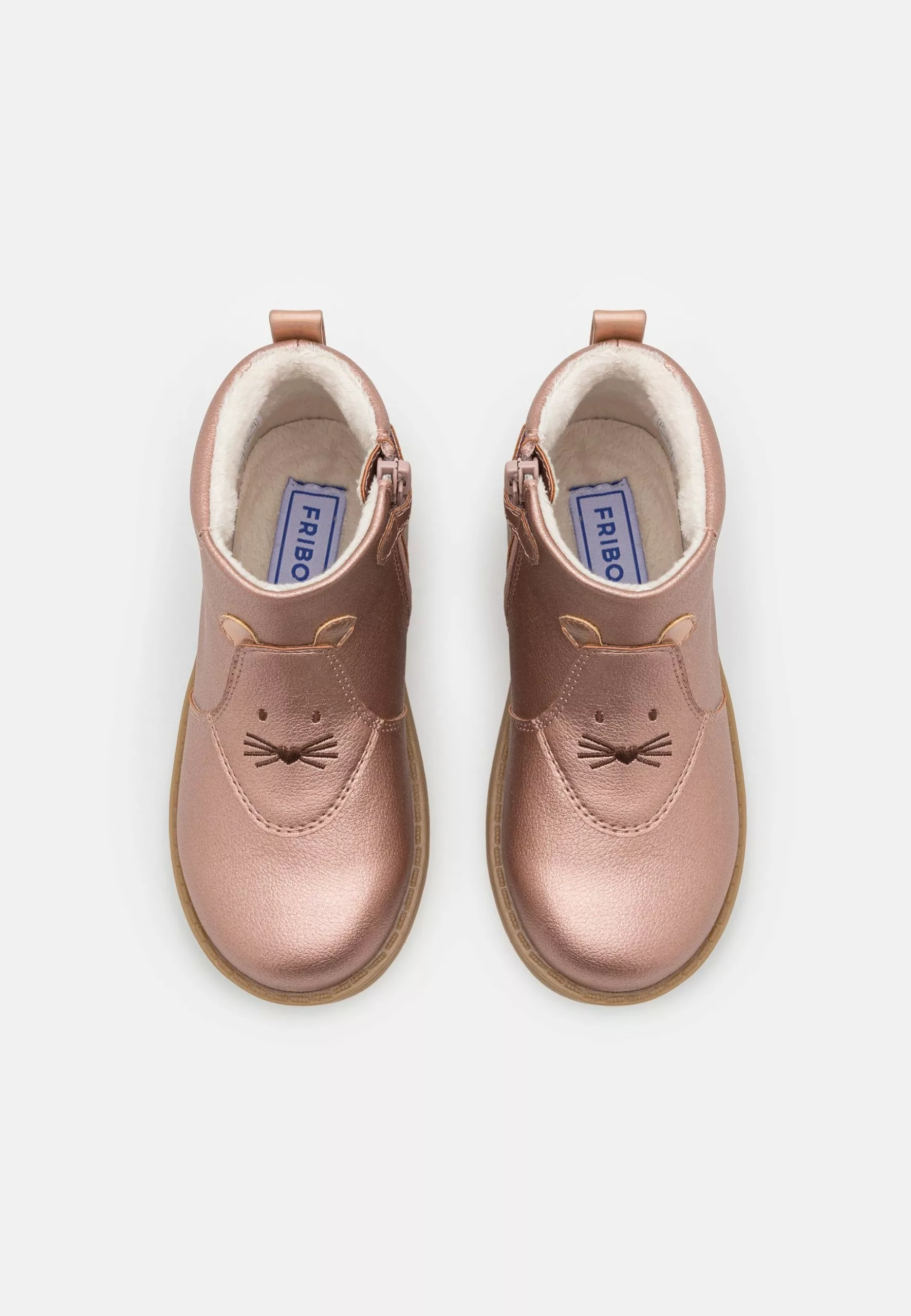 Friboo Korte Laarzen - Pink 6 Friboo Korte Laarzen - Pink - Afbeelding 4