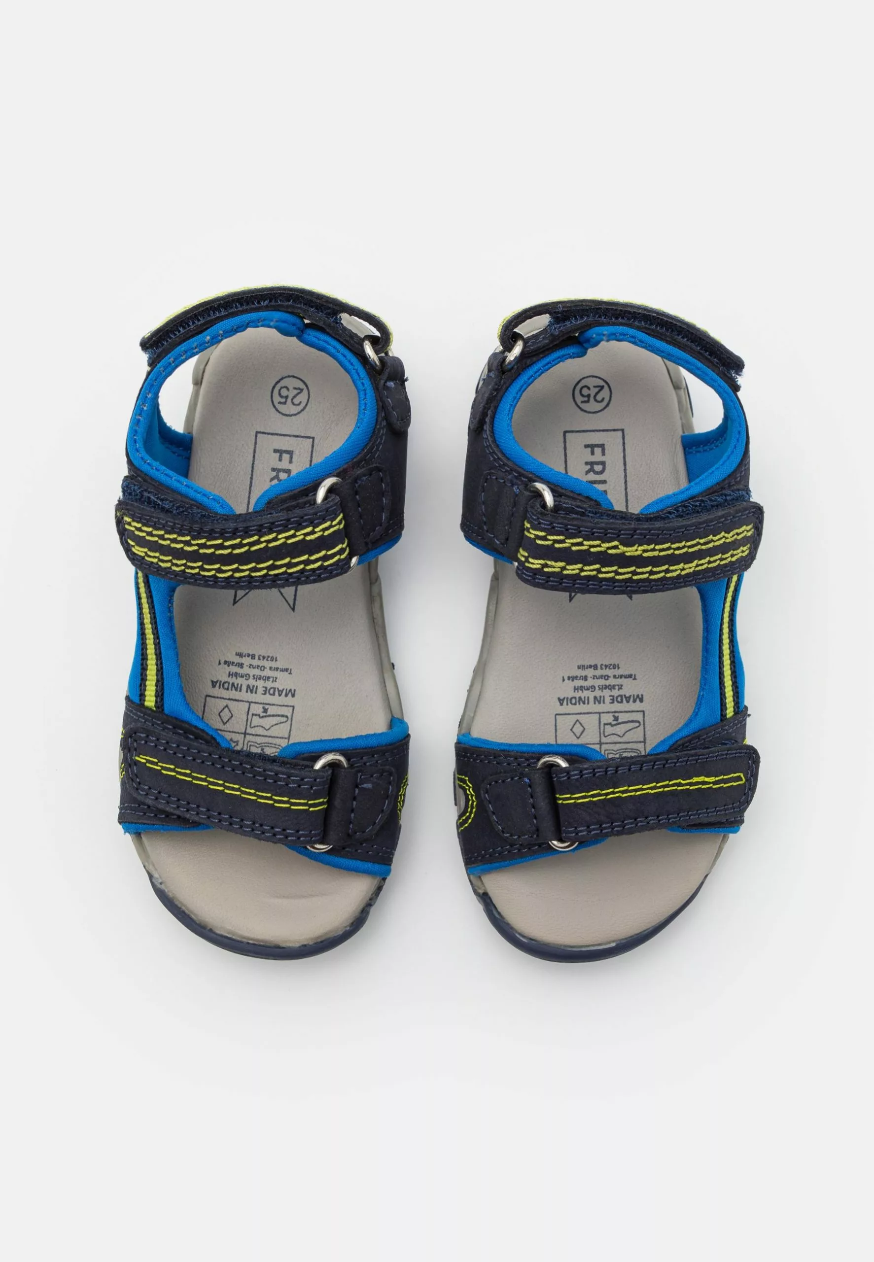 Friboo Leather - Outdoorsandalen - Dark Blue 6 Friboo Leather - Outdoorsandalen - Dark Blue - Afbeelding 4
