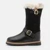 Friboo Leather - Snowboots- Black 1 Friboo Leather - Snowboots- Black -Friboo Winkel a1f6bb4d3f8c41da912bbbb153d07632