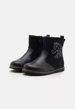 Friboo Leather - Korte Laarzen - Dark Blue -Friboo Winkel ac4c10300c894721bd06a6fa70ac7a17