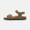 Friboo Leather Bio Sandals - Sandalen - Brown -Friboo Winkel b46bff930fde4dddb6cce92e452010ea