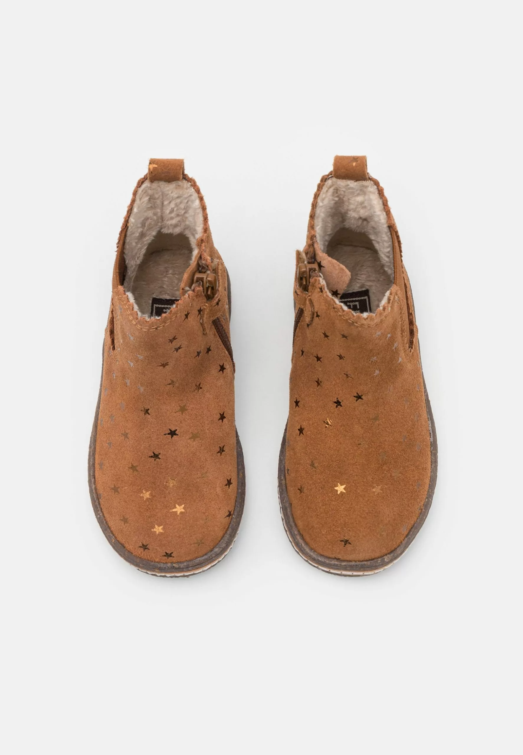 Friboo Leather - Korte Laarzen - Cognac 6 Friboo Leather - Korte Laarzen - Cognac - Afbeelding 4