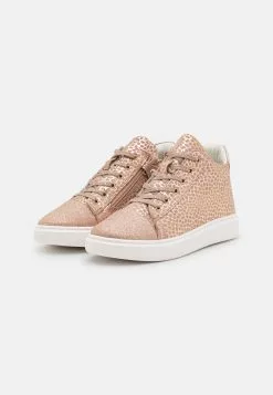 Friboo Leather - Sneakers Hoog - Rose Gold -Friboo Winkel c1fe35ceb64941c4bf43c90971f88085