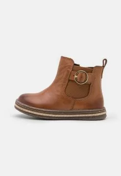 Friboo Leather - Korte Laarzen - Cognac