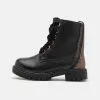 Friboo Leather - Veterboots - Black 1 Friboo Leather - Veterboots - Black -Friboo Winkel d940c9b0a45a4f3d9127b19b4c206fd3