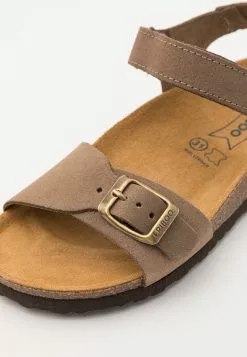 Friboo Leather Bio Sandals - Sandalen - Brown -Friboo Winkel e38b281a9ab943e58db82f4db6ff90ae