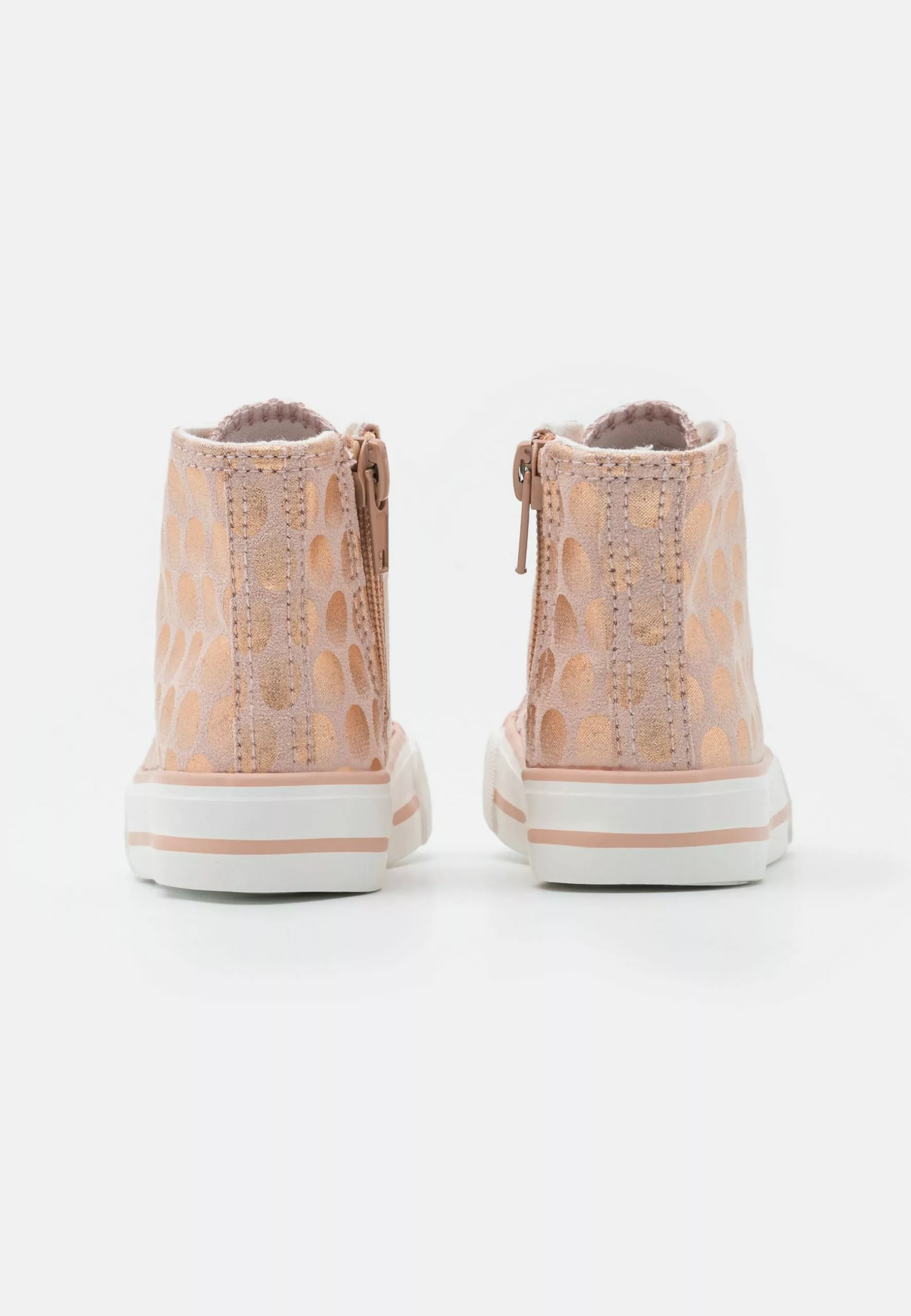 Friboo Sneakers Hoog - Rose Gold 5 Friboo Sneakers Hoog - Rose Gold - Afbeelding 3