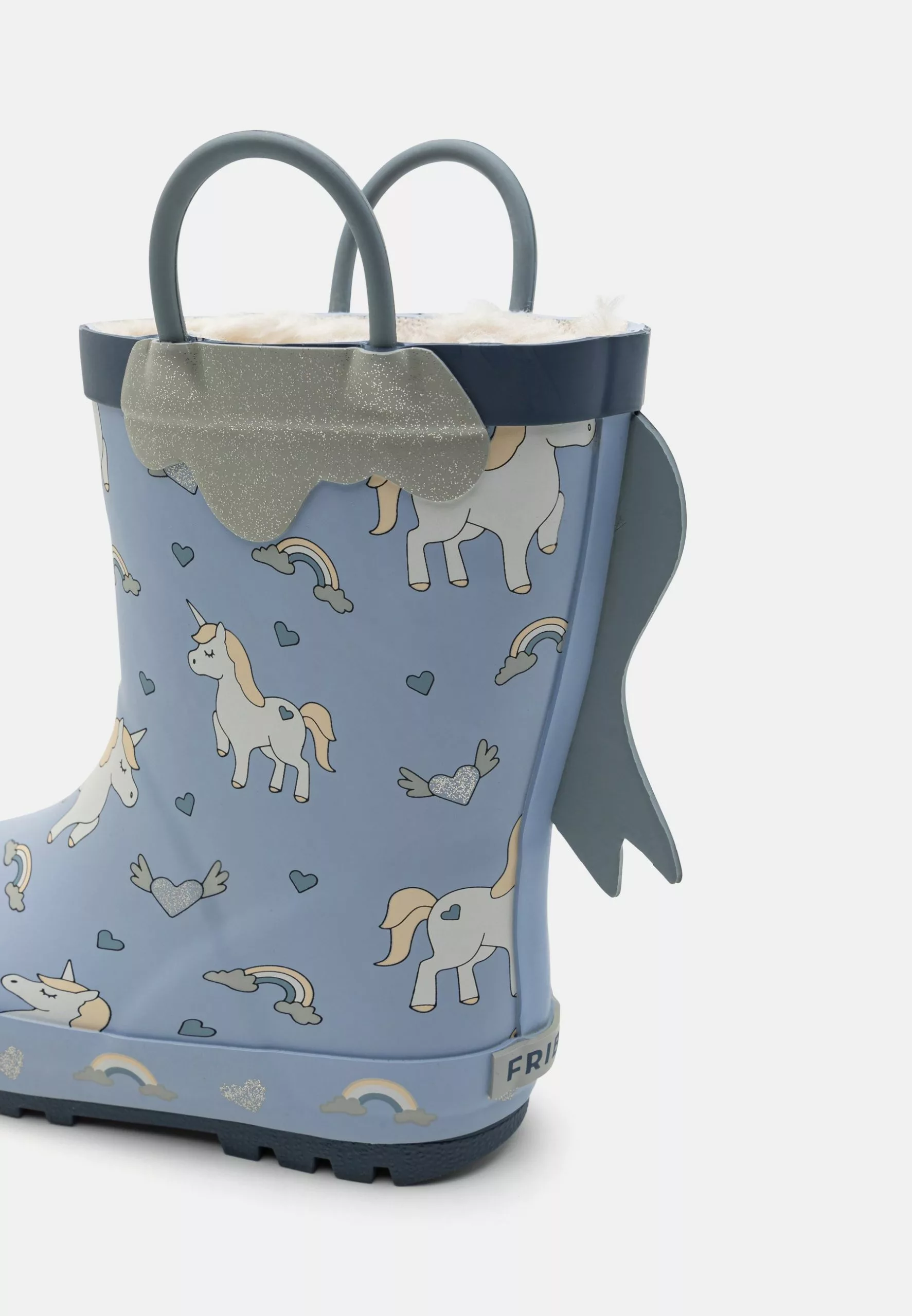 Friboo Regenlaarzen - Light Blue 8 Friboo Regenlaarzen - Light Blue - Afbeelding 6