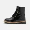 Friboo Leather - Veterboots - Black 1 Friboo Leather - Veterboots - Black -Friboo Winkel fba5a52304064eb183c8aad087b9a3b3