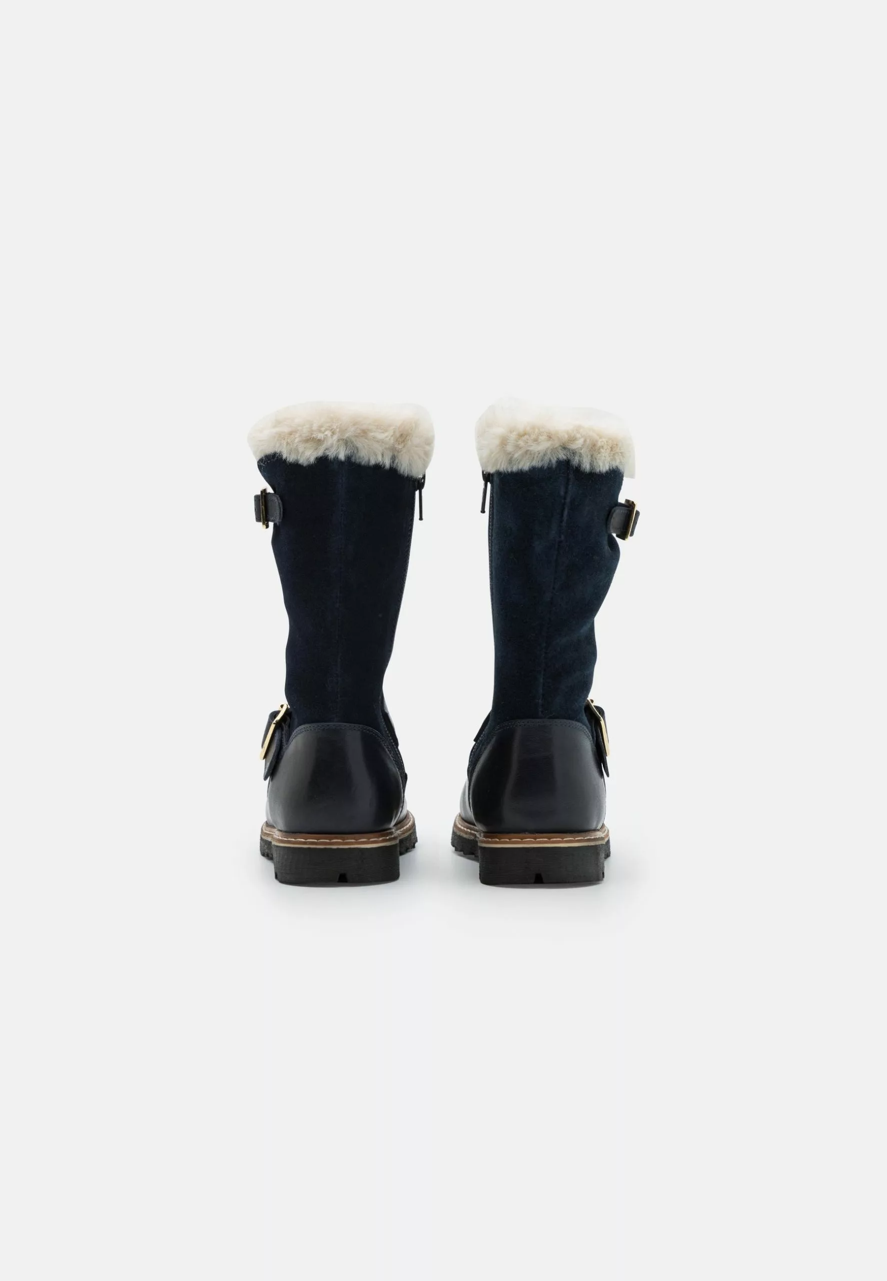 Friboo Leather - Snowboots- Dark Blue 5 Friboo Leather - Snowboots- Dark Blue - Afbeelding 3