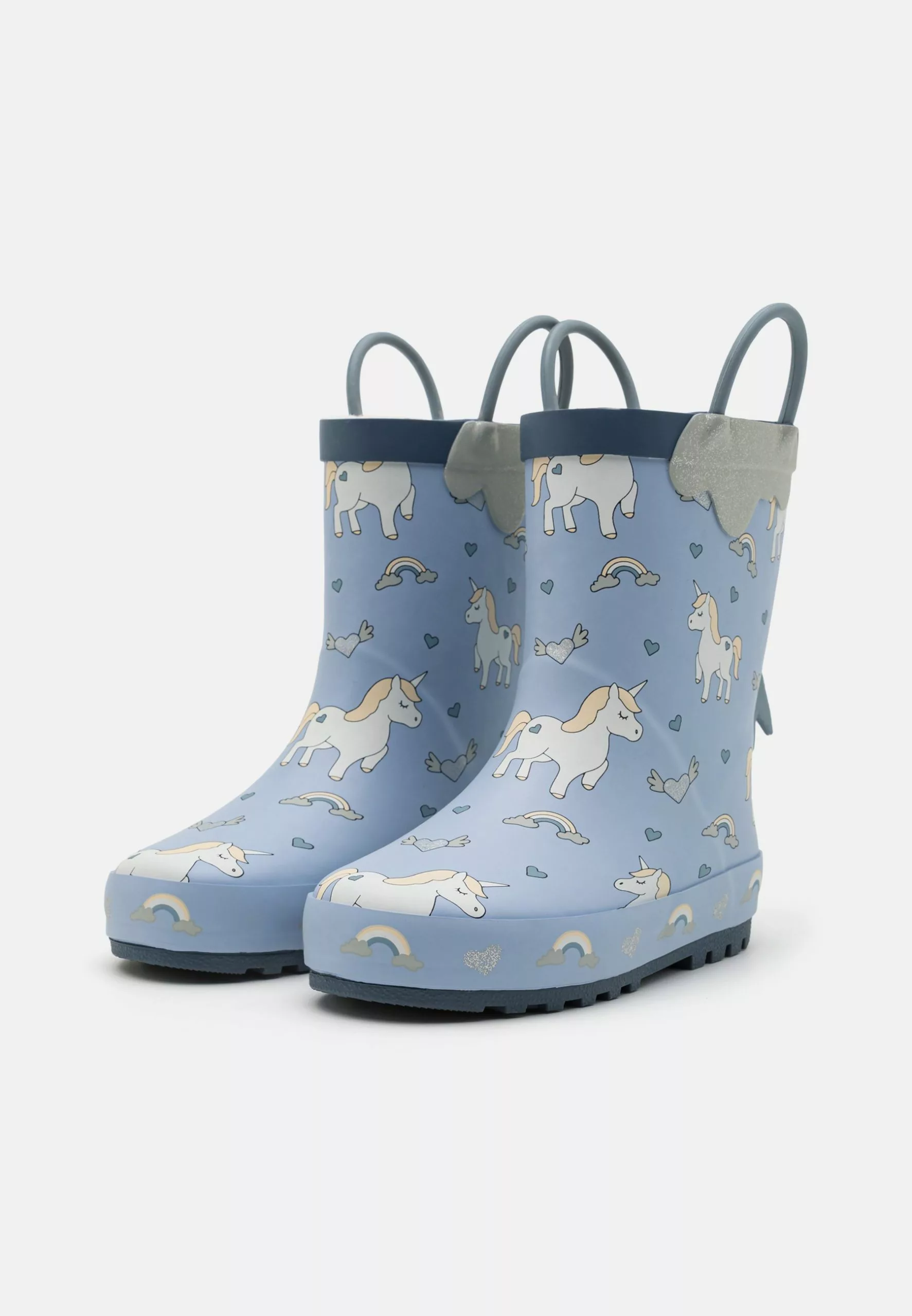 Friboo Regenlaarzen - Light Blue 4 Friboo Regenlaarzen - Light Blue - Afbeelding 2